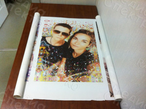 Фотокартина в стиле дрим-арт на холсте 40х60см «Пара» — фото 1