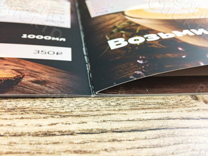 Меню-брошюра 20x20см на скобах для бара «LIME» 2021 год — фото 12