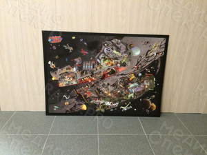 Фотопанель-постер в багетной раме 84х60см «Космос» — фото 1