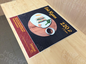 Меню-постеры для световых вывесок кафе «ФО ВИ Вкусный Ханой» — фото 3