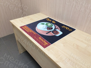 Меню-постеры для световых вывесок кафе «ФО ВИ Вкусный Ханой» — фото 1