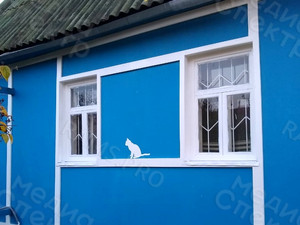 Трафареты-наклейки фигурные «КОШКИ» для нанесения рисунков краской на фасад дома — фото 6