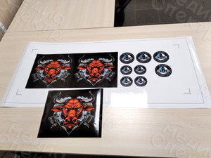 Наклейки на мотоцикл: знак клуба «BMW BOXER CLUB» — фото 2