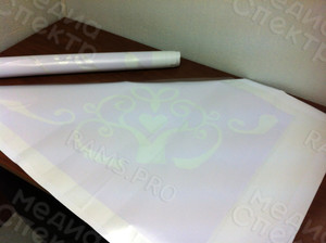 Трафарет-наклейка фигурная для нанесения рисунка на кузов автомобиля — фото 1