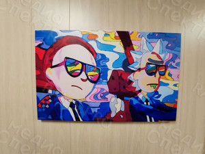 Картина на подрамнике 80х50см в стиле «Поп-арт» — фото 1