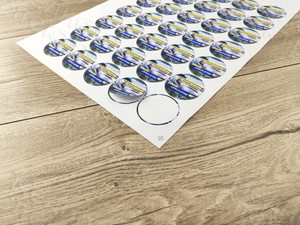 Наклейки на медали для спортивных соревнований — фото 3