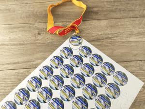 Наклейки на медали для спортивных соревнований — фото 2