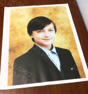 Холст 40х60см «Парень» — фото 1