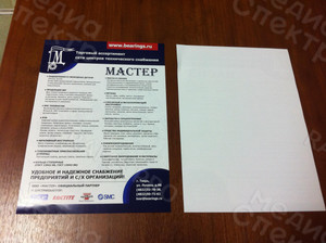 Листовка А4 «Мастер» — фото 2