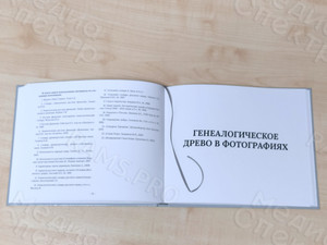 Книга-семейная летопись «И калинка, и малинка». Генограмма семейного древа — фото 7
