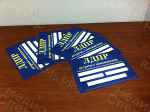 Афиша А4 на самоклейке «ЛДПР» — фото 2