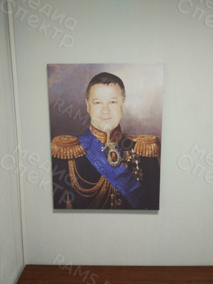 Фотокартина-монтаж на холсте 60х80см «Генерал» — фото 1