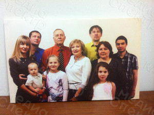 Фото на холсте «Семья» — фото 1