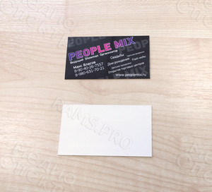 Визитка «PEOPLE MIX» — фото 3