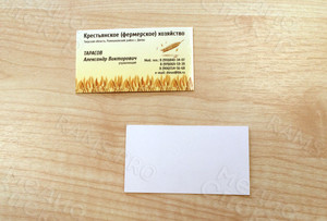 Визитки «Крестьянское (фермерское) хозяйство» — фото 3