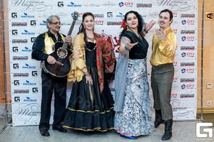 Press Wall 3х2.2м для презентации «Ресторан Президент» — фото 6