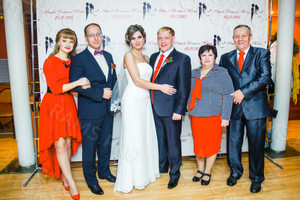 Press Wall 3х2.2м на свадьбу Роману и Юлии — фото 5